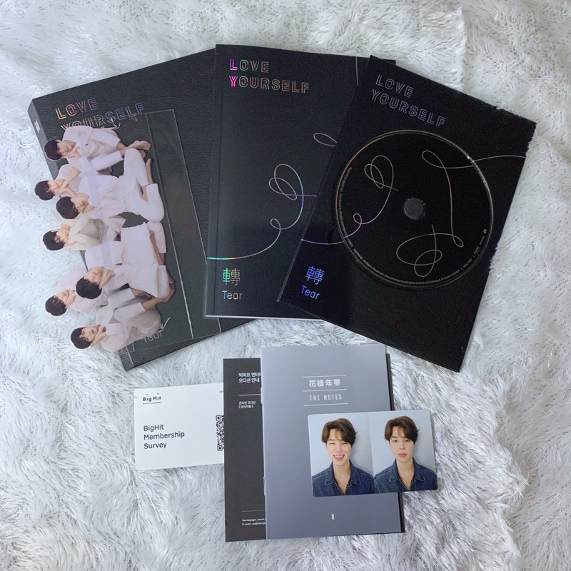 [READY STOCK] ALBUM TEAR VER R JIMIN BTS UNSEALED (BACADESK)