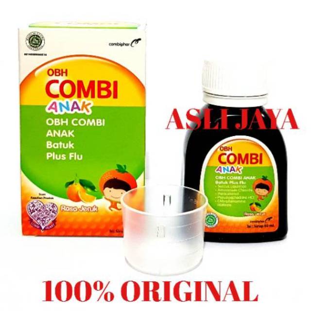 OBH Combi Anak (Rasa Jeruk) - Obat Batuk &amp; Pilek