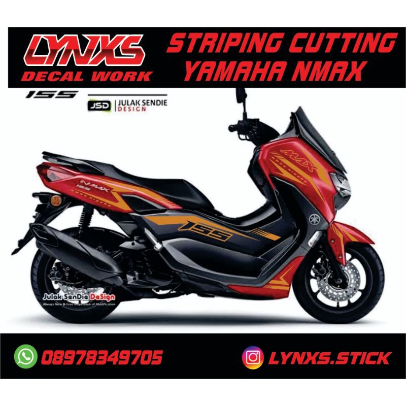 cutting sticker nmax new