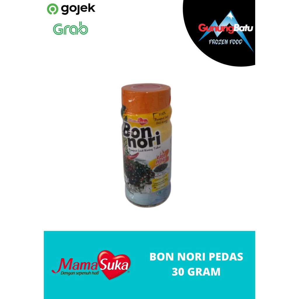 MAMA SUKA BON NORI PEDAS 30 GRAM