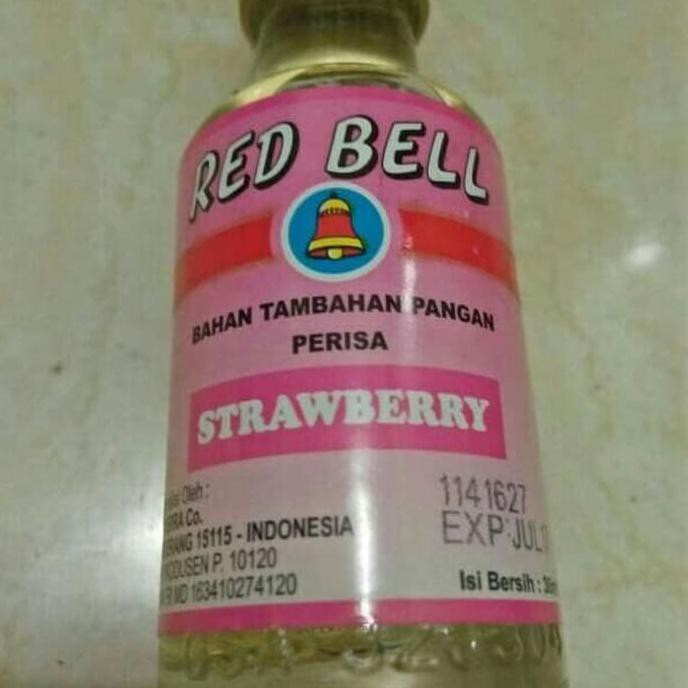 

31.87-Kue- Flavouring/Essence Strawberry+Red Bell 30Ml+Untuk Perisa Yang Enak -Terlengkap-Termurah-