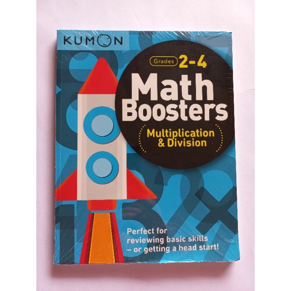 KUMON buku matematika booster kelas 2 3 4 perkalian pembagian latihan soal sd kelas 1 2 3 4 5 6