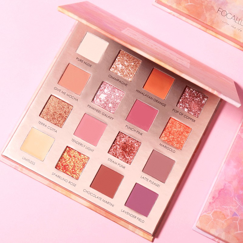 (READY &amp; ORI!) Focallure 16 Colors Sunrise The Impressionis Eyeshadow Palette FA88 FA 88 Make Up Long Langsting Tahan Lama Waterproof Anti Air