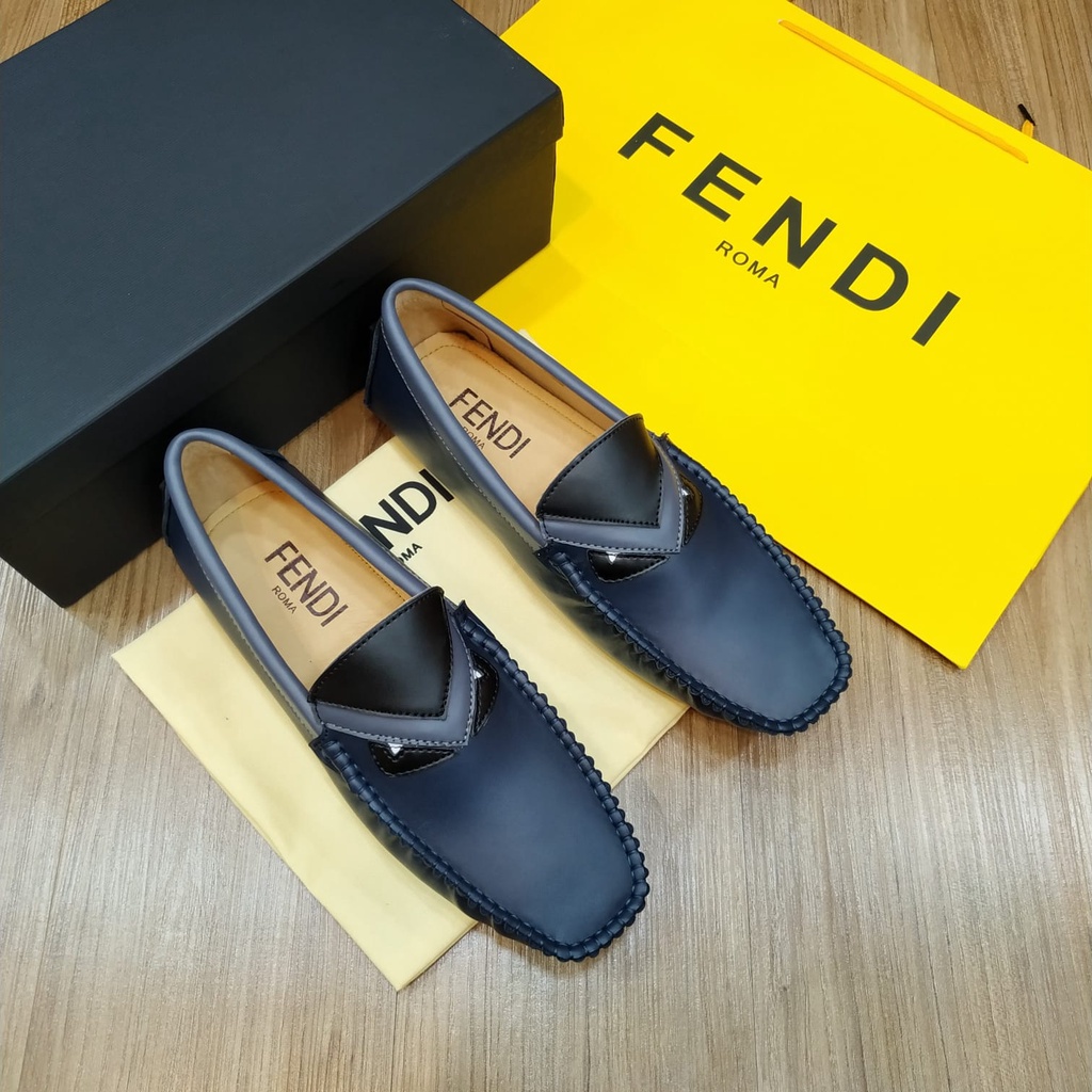 SEPATU KULIT / SEPATU BRANDED / SEPATU MIRROR LOAFERS BALLY KODE 706 - Cokelat, 43