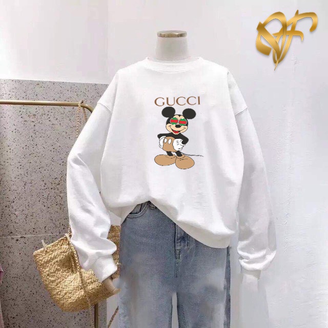 Sweater Mickey Mouse Gucc Iconic Terbaru | Sweater Wanita &amp; Pria | Dhea Fashion