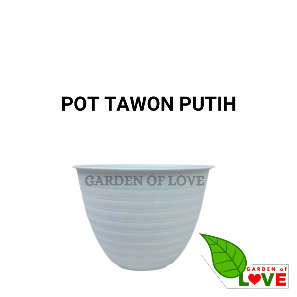 POT MADU 20 PUTIH/ POT TAWON 20/POT GOCCIE 20/POT HPP 20/ POT TAWON 18CM POT TAWON 10 12 15 13 20 21