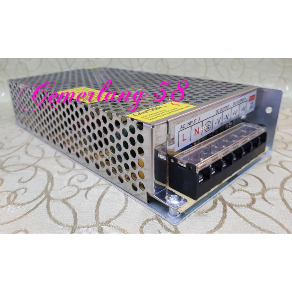 AC to DC 15V 10A 150W Switching Adaptor 15 V 10 A Power Supply Jaring 150 Watt 10 Amper 15 Volt