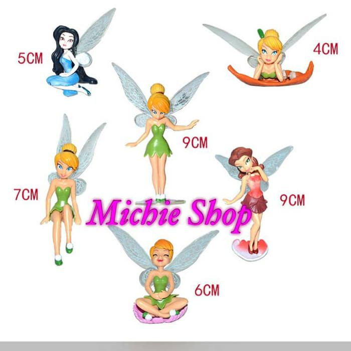 Figure Tinkerbell 6Pcs