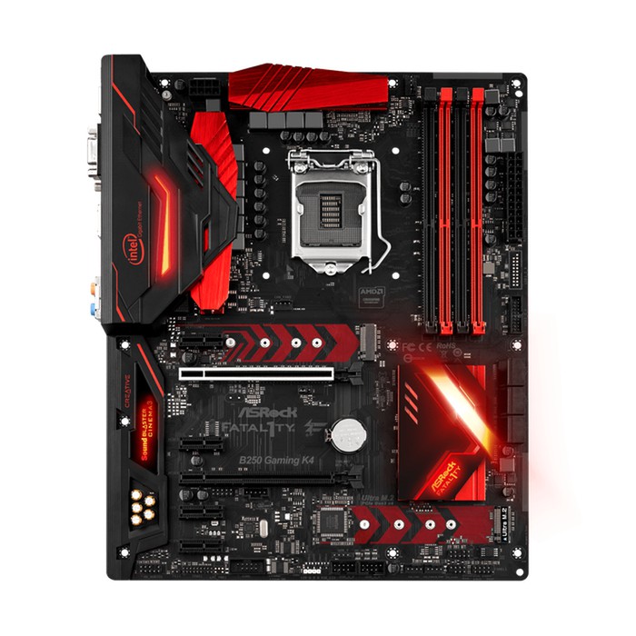 Motherboard Asrock B250 GAMING K4 Berkualitas Murah Berkualitas