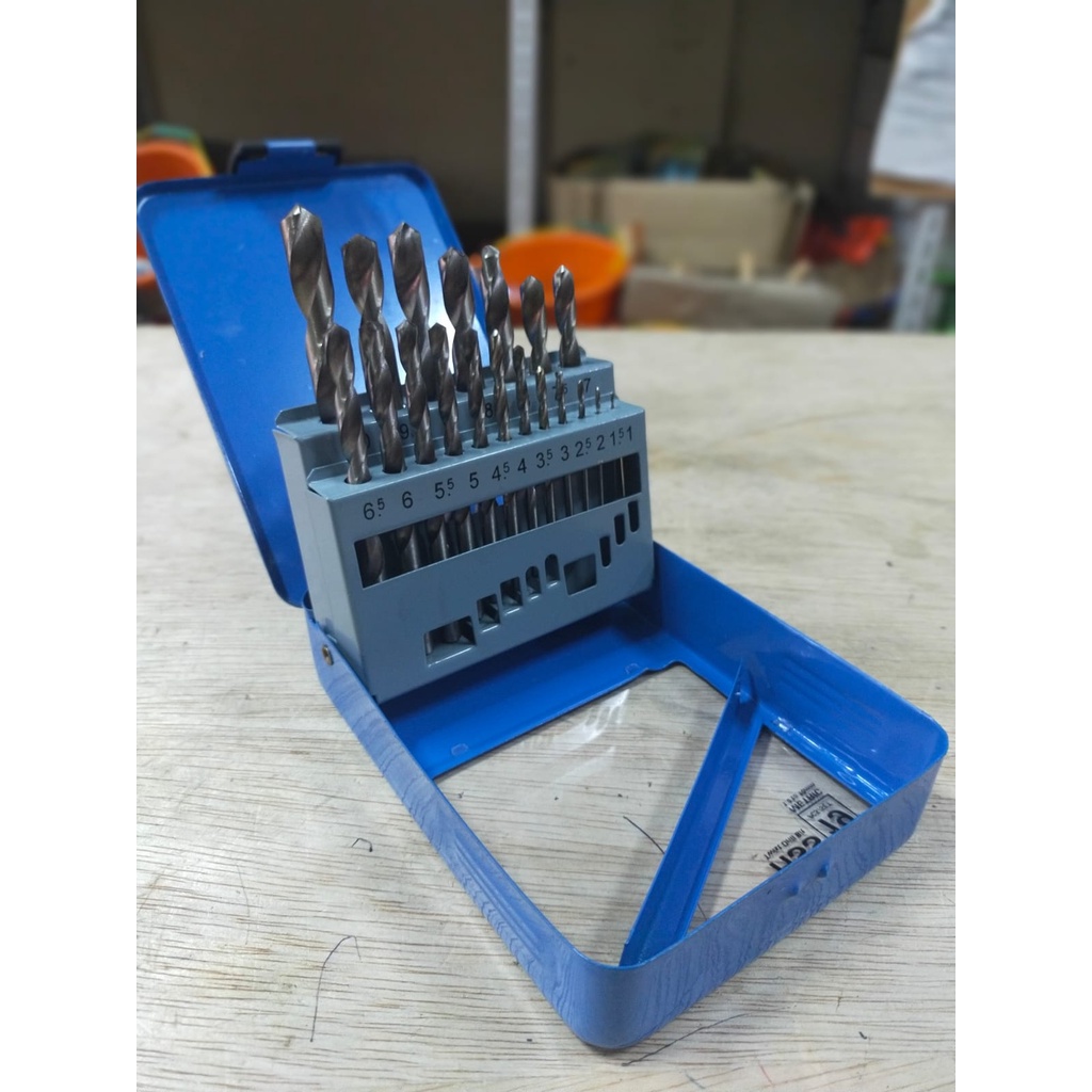 MATA BOR BESI SET 25 PC DRILL BIT BENZ MURAH