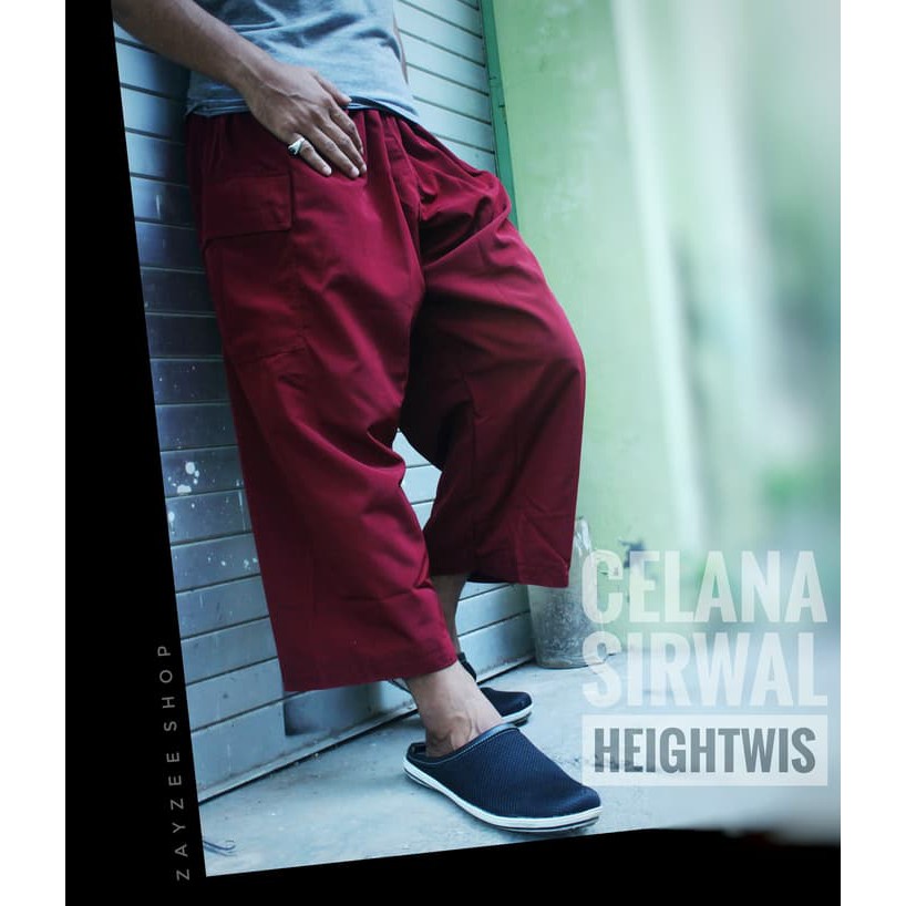 celana cingkrang-
 celana sirwal jumbo