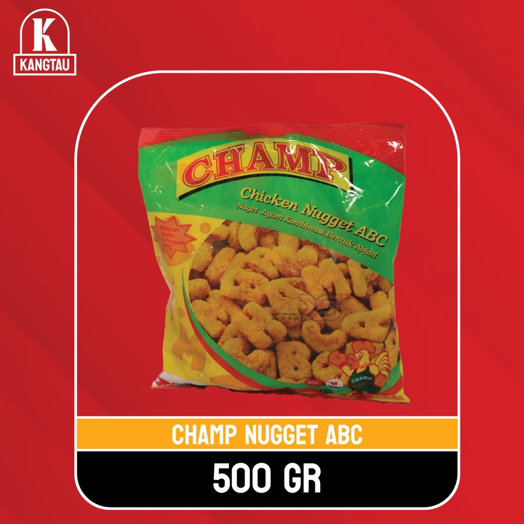 

Champ Chicken Nugget Abc 500GR