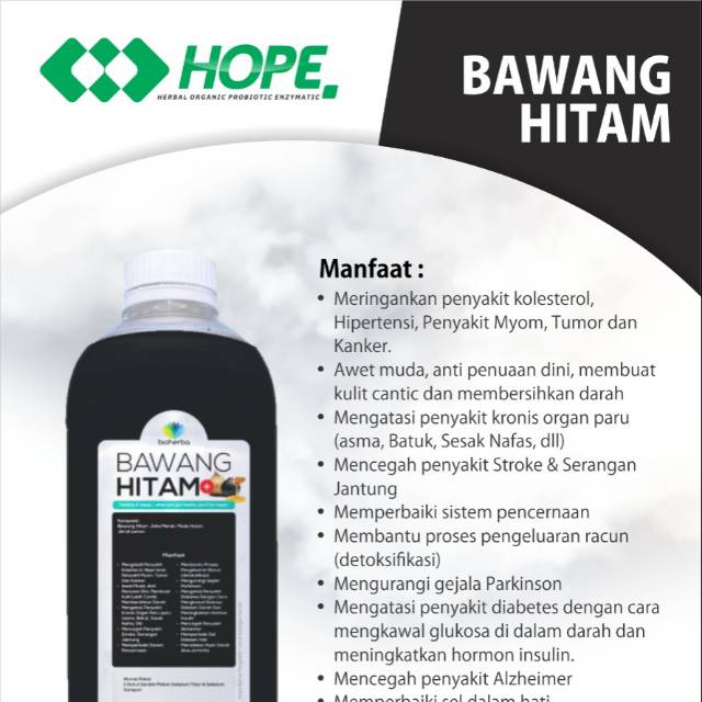 

Ekstrak bawang hitam