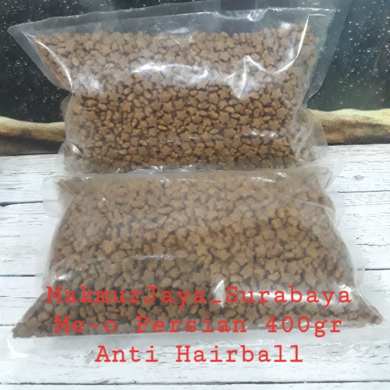 Meo Persian Adult Anti Hairball 400gr. Makanan Kucing kering Dry 400gr Meo