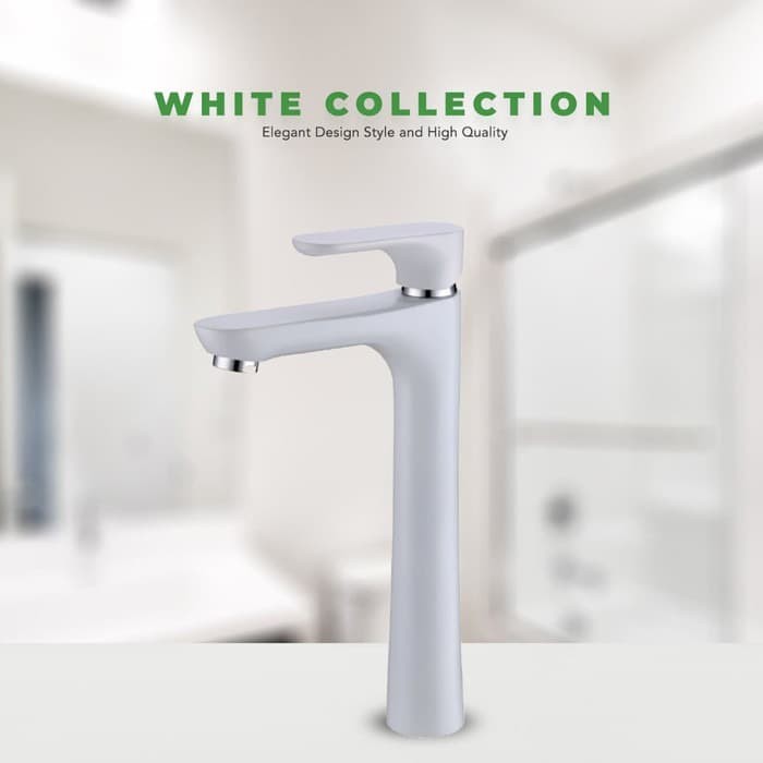 Keran Wastafel Europe Enchanting White Style E1549