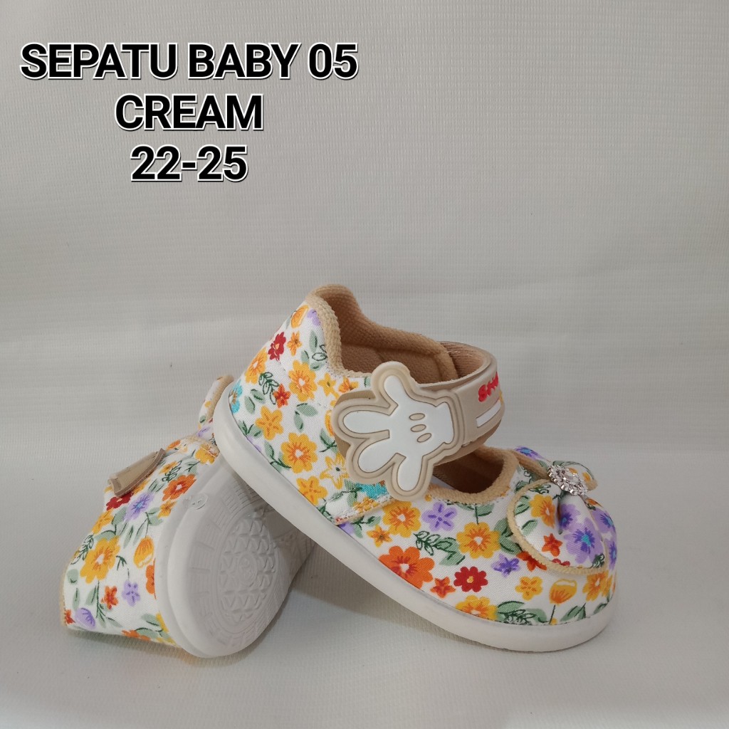 SEPATU BAYI CEWEK LUCU DAN IMUT 22-25