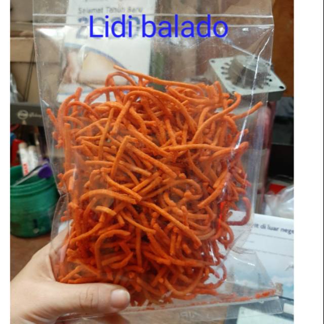 

Kerupuk lidi balado