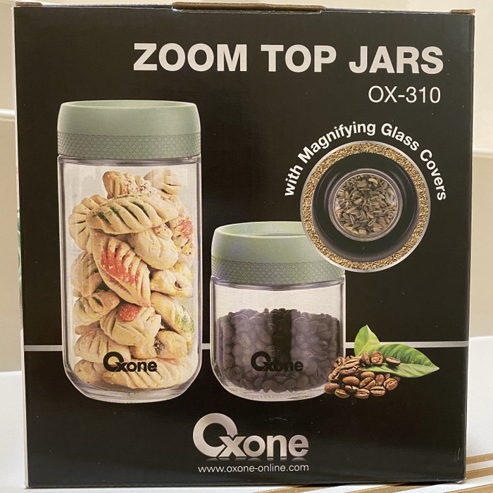 Oxone Ox-310 Zoom Top Jars Toples kaca Toples Serbaguna