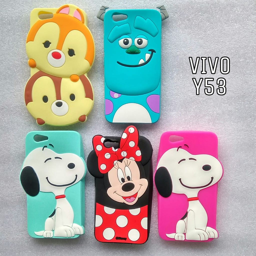 Vivo Y53 Case Boneka 3d Caracter Lucu Shopee Indonesia