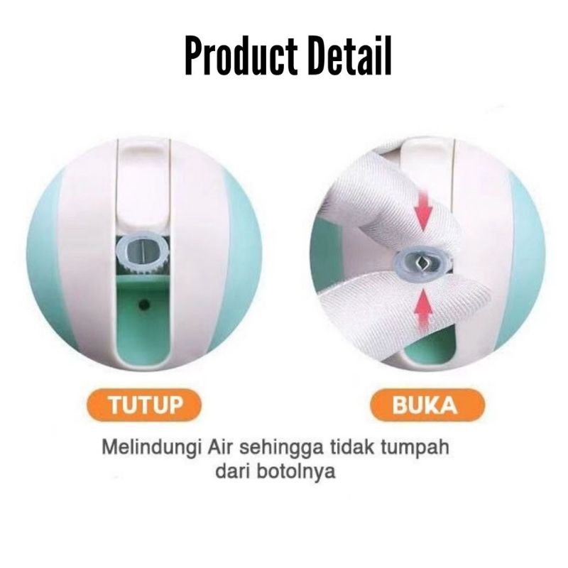 BOTOL MINUM ANAK DENGAN SEDOTAN AUTO ROLLER