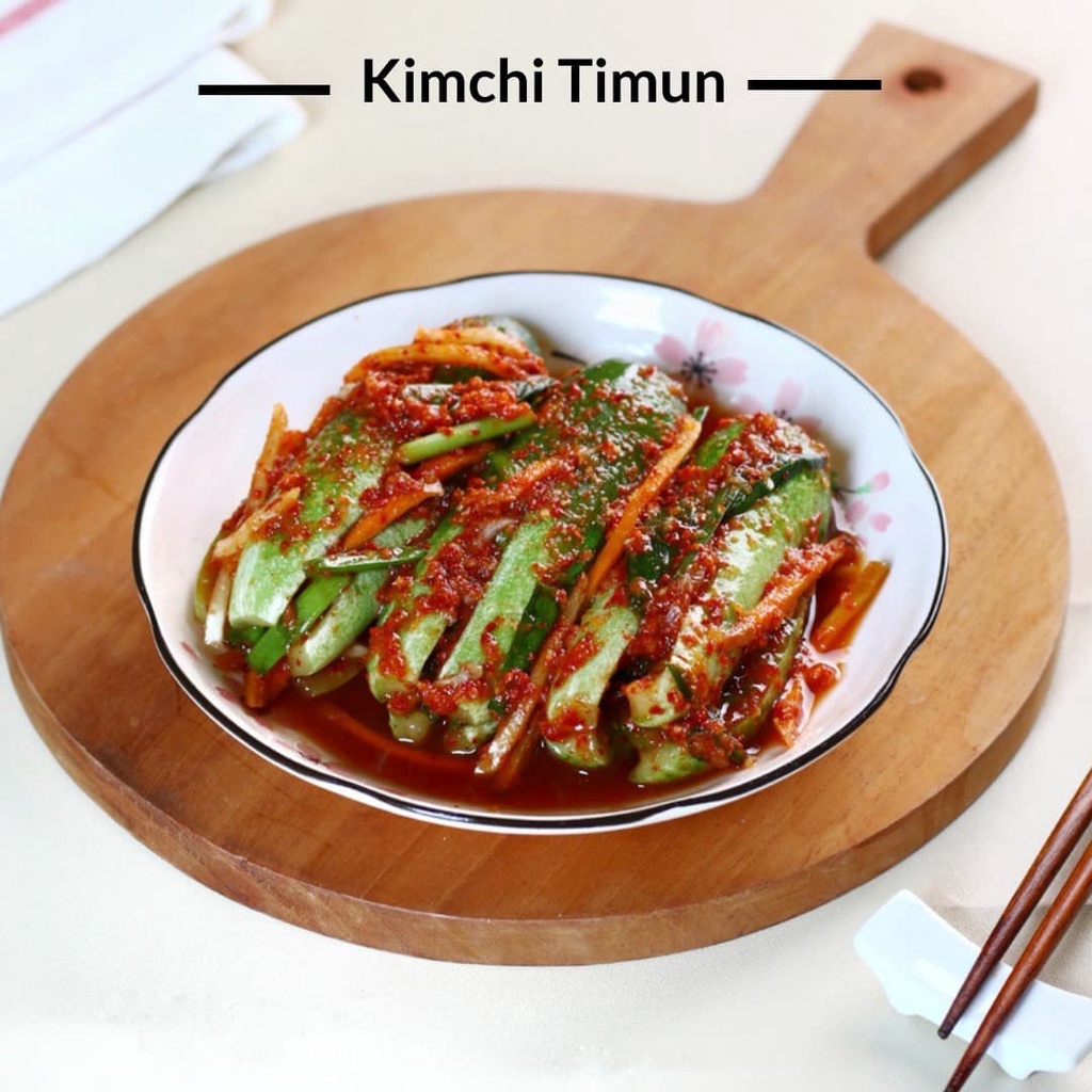 

Kimchi Timun Fresh - 250 GRAM - READY STOCK