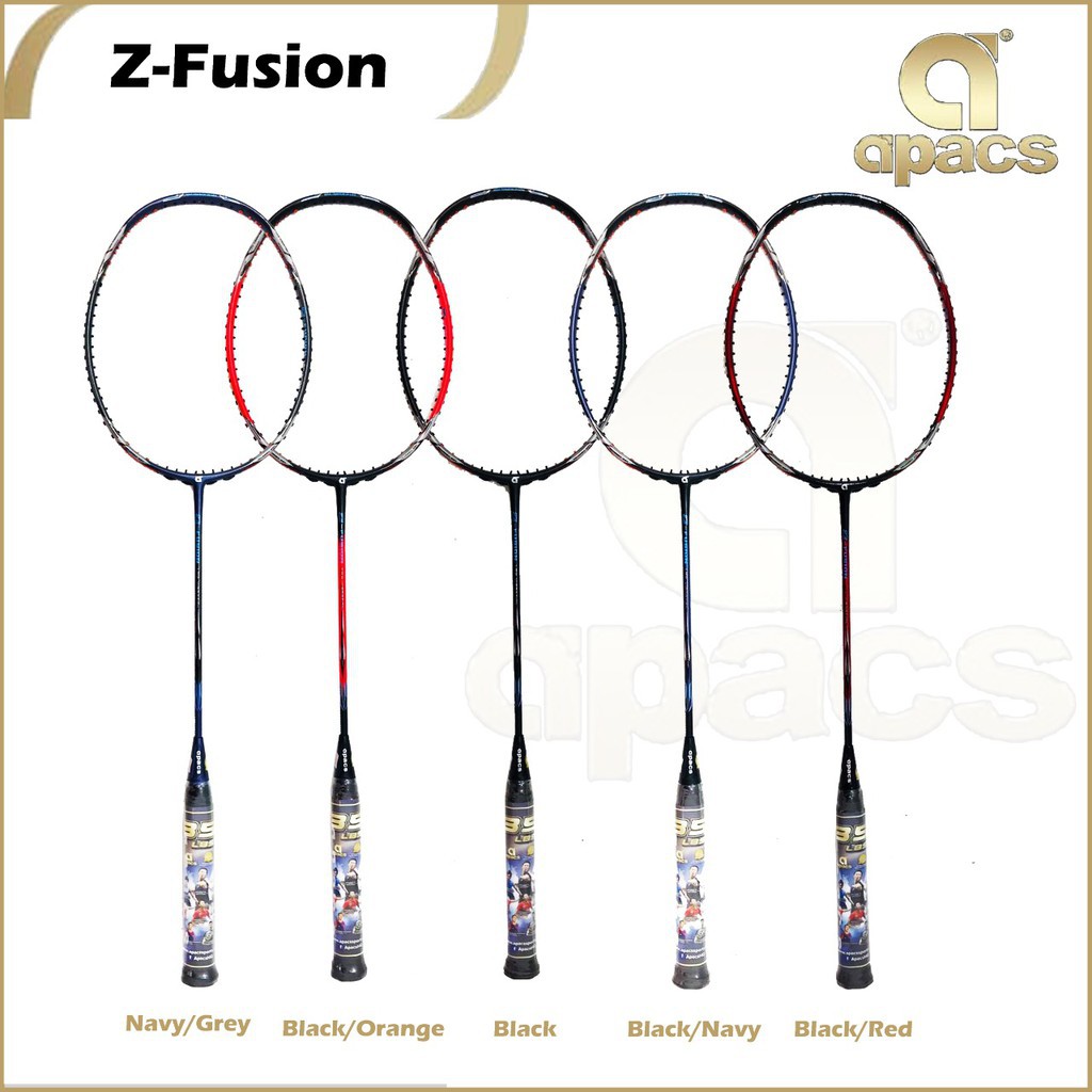 Raket Badminton APACS Z-FUSION Low vibration 35 LBS / 5U-G2 ORIGINAL