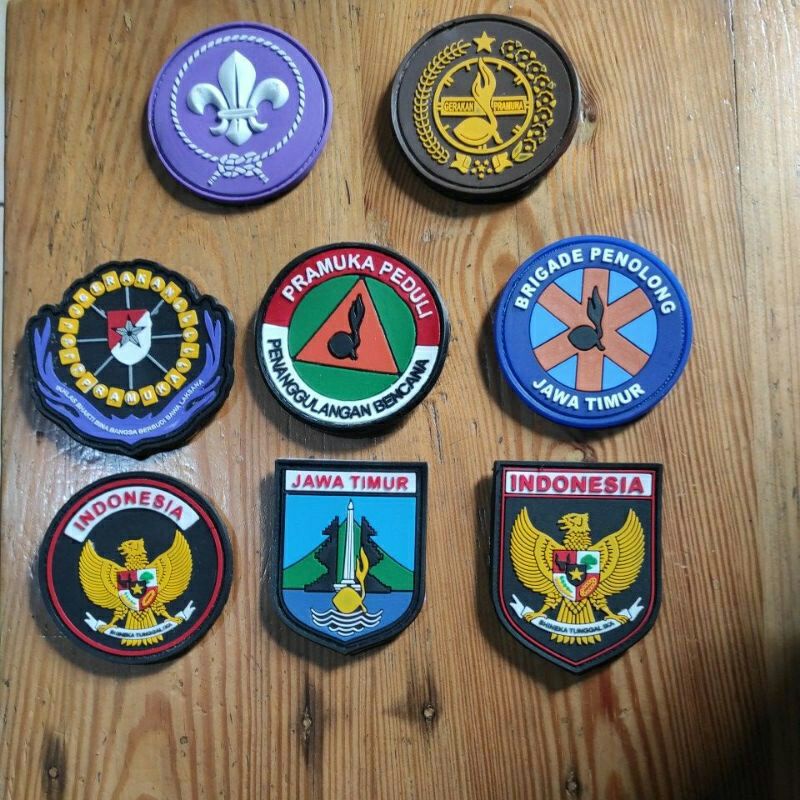 Patch Rubber/emblem logo Pramuka