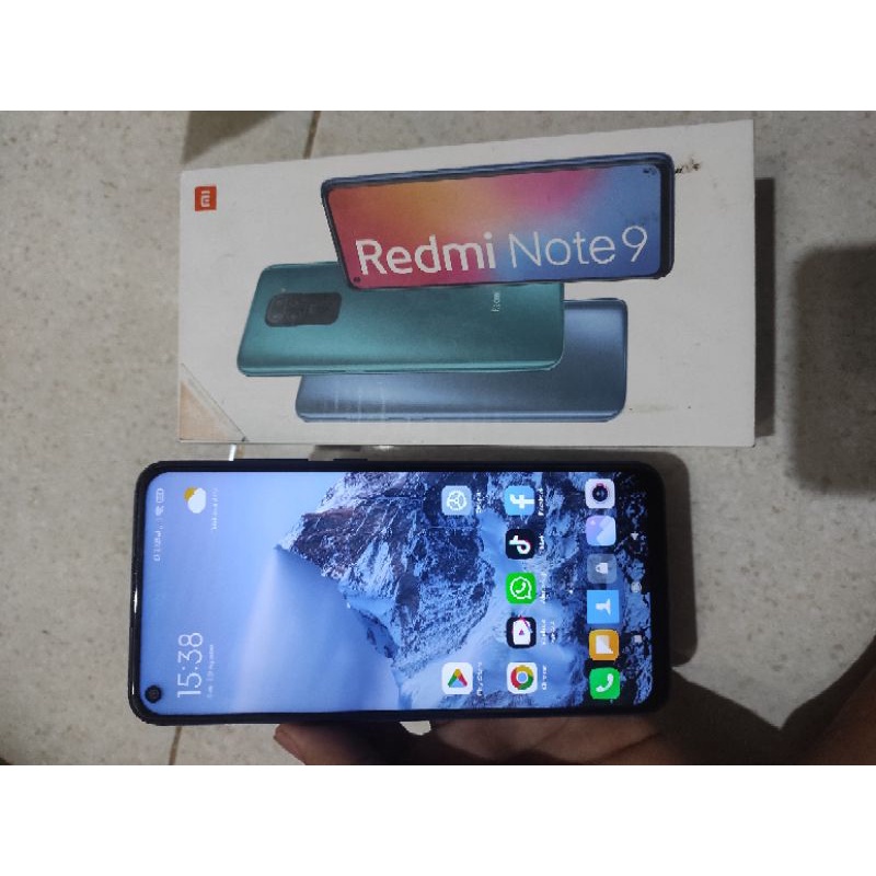 Redmi Note 9 4/64 second ( Bekas)