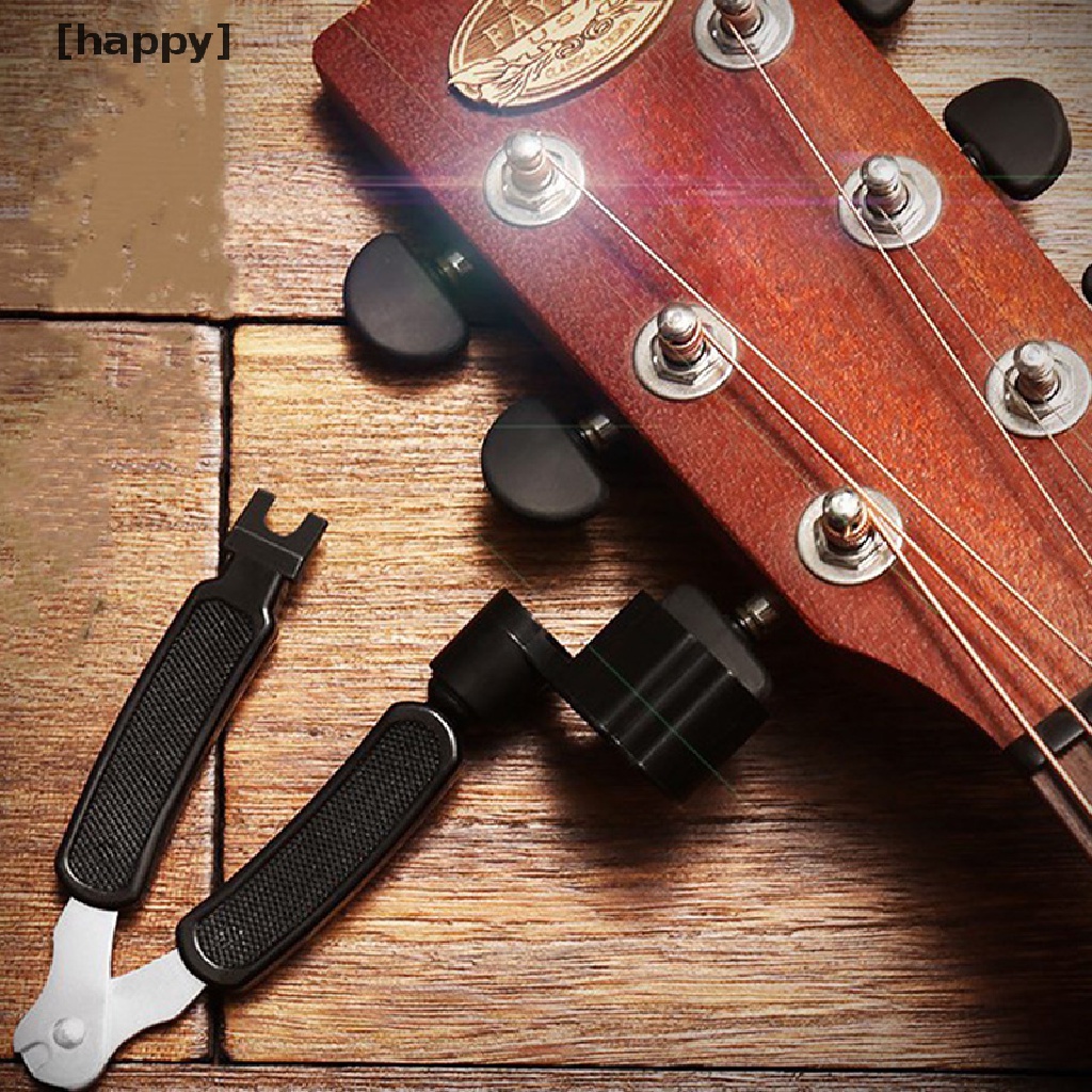 3 In 1 Alat Winder Pemotong Senar Penarik Pin Untuk Gitar Banjo Mandolin