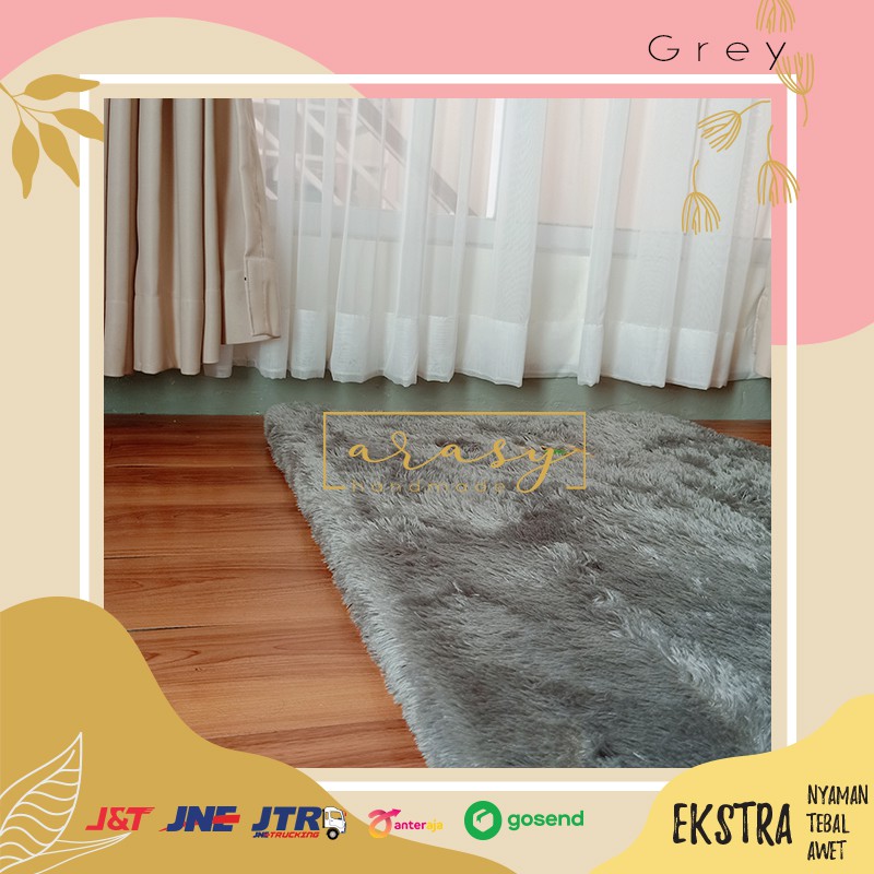 Sejadah  Sajadah Bulu Rasfur Empuk antislip Tebal 3 cm dewasa tebal ternyaman oleh oleh haji dan umr