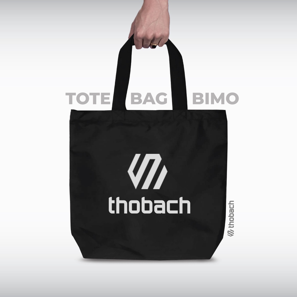 PROMO MURAH LEBAY TOTE BAG TAS JINJING TAS BAHU PRIA WANITA ANTI AIR MULTIFUNGSI LOGO 1 THOBACH