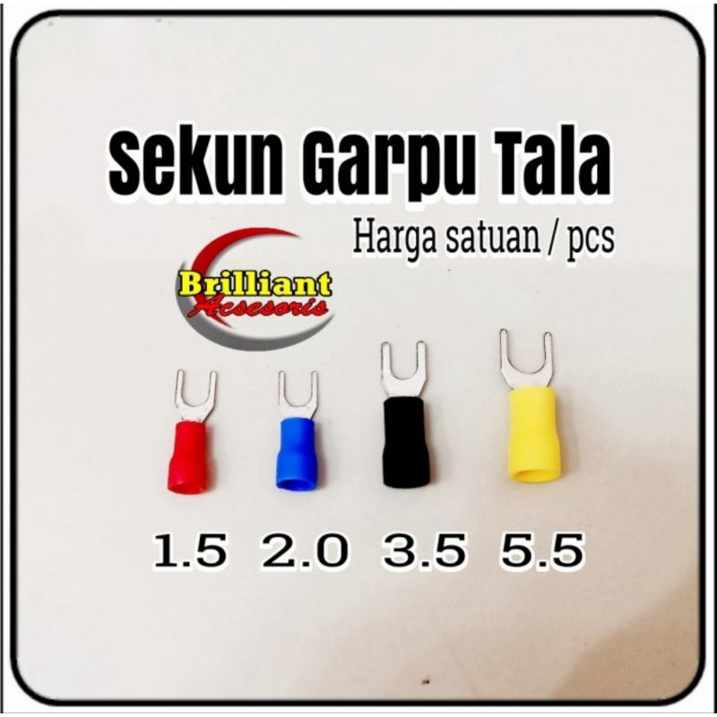 Sekun Terminal Kabel - Harga Per 10pc