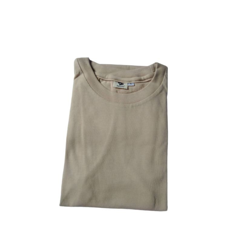 KAOS POLOS MURAH PREMIUM COKLAT SUSU