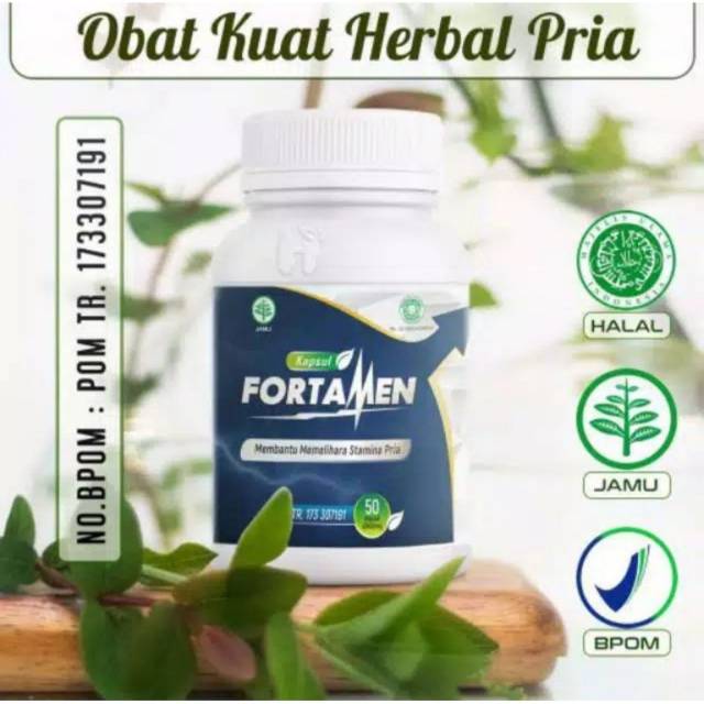 FORTAMEN ORIGINAL HERBAL BPOM ASLI SUPLEMEN PRIA KUAT TAHAN LAMA