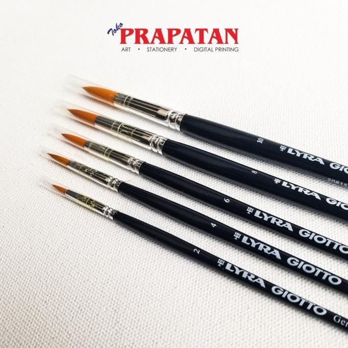 

Kuas Lyra round set isi 5