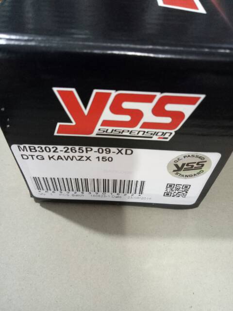 Shock yss dtg ninja rr  hybrit ori thailand