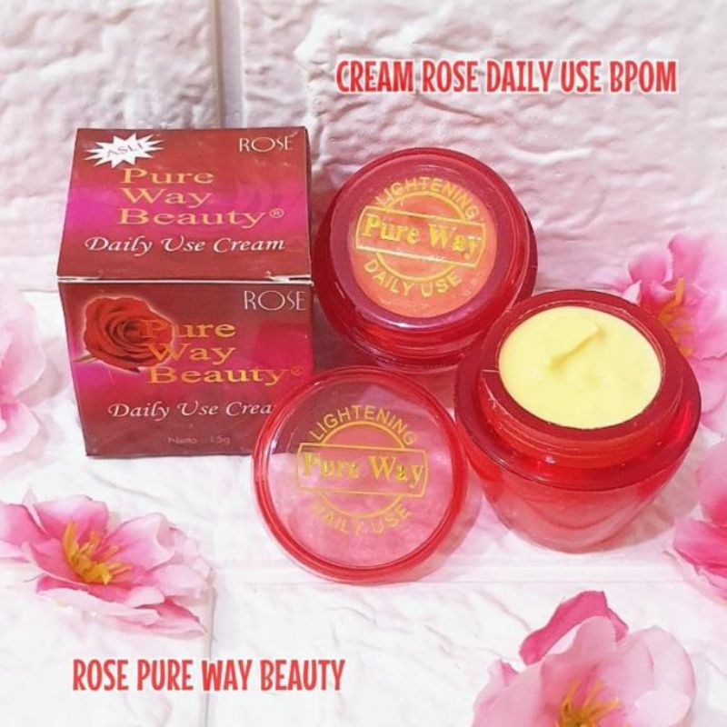 Rose Pure Way Beauty Daily Use Cream 2in1 15g