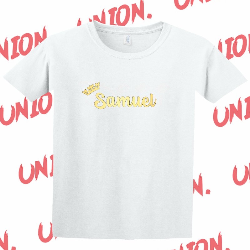 KAOS ANAK CUSTOM NAMA / KAOS ANAK CUSTOM