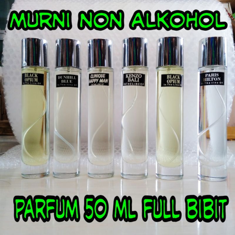 PARFUM 50 ML NON ALKOHOL MURNI BIBIT