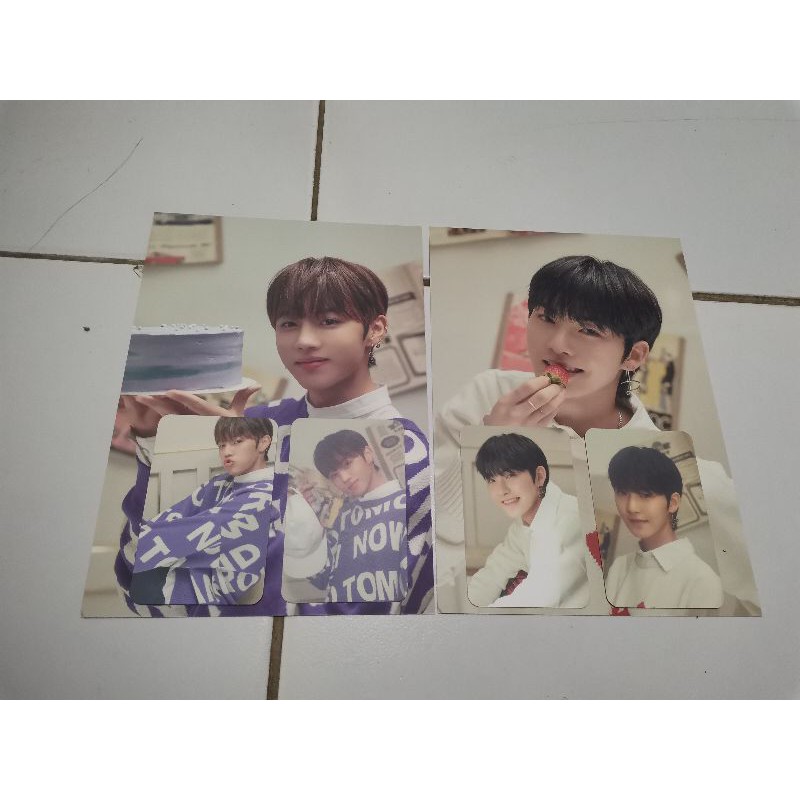 the boyz 1st gen fankit sunwoo hwall photocard pc postcard