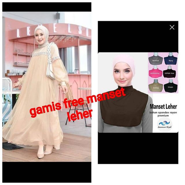 GAMIS BURKAT oxana zoya plus free MANSET LEHER /maxy dress burkat /dress perpisahan wisuda muslimah