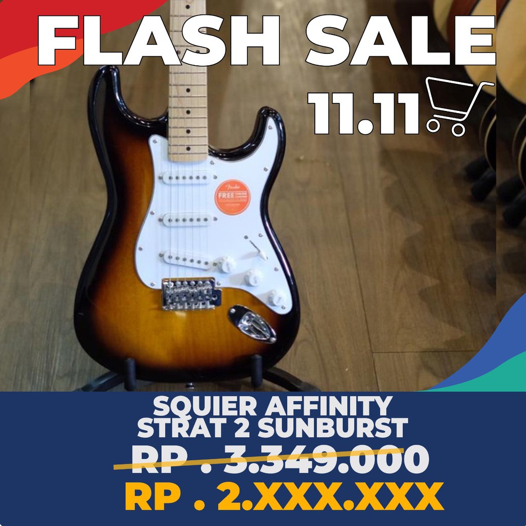 Squier Affinity Strat Stratocaster Sunburst