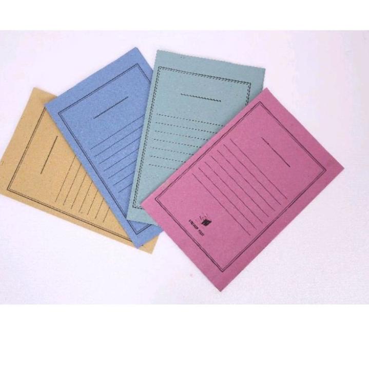 

50pcs Stopmap / Map Kertas Folio / F4 Per Pack ル