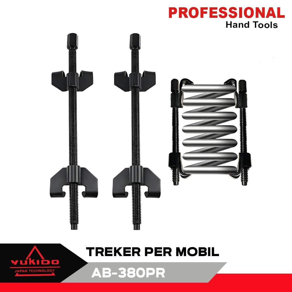 Yukido Treker Per Keong Mobil Spring Compressor Clamp tahan shock shockbreaker per