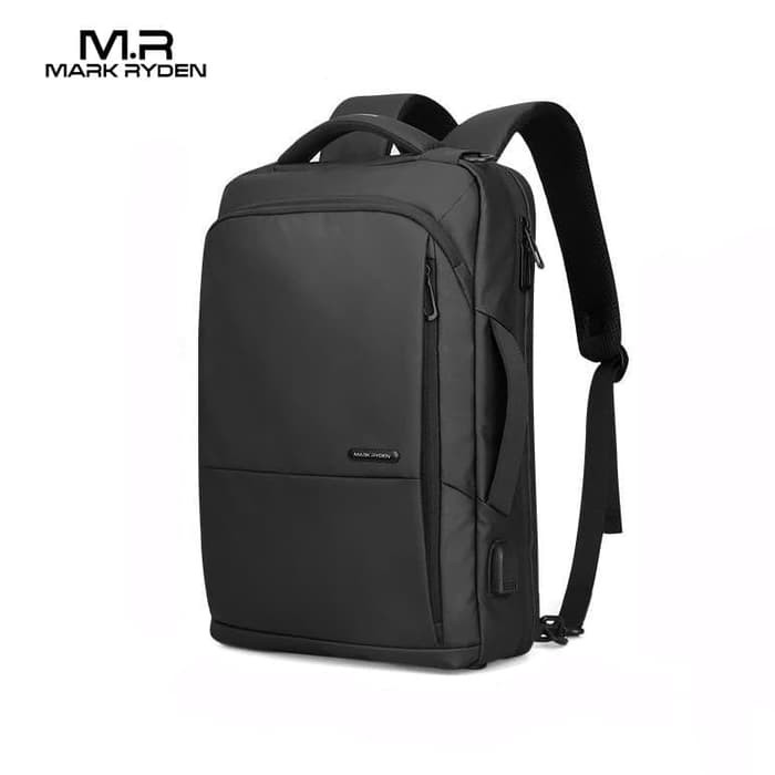 Mark Ryden MR9533 Backpack Bag USB Tas Ransel Laptop 15.6 " BLACK
