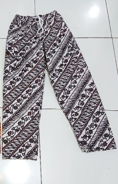 Celana Boim Batik Uk.9-12 Tahun / Celana Panjang Batik Anak Laki Harian Santai Grosir Pants
