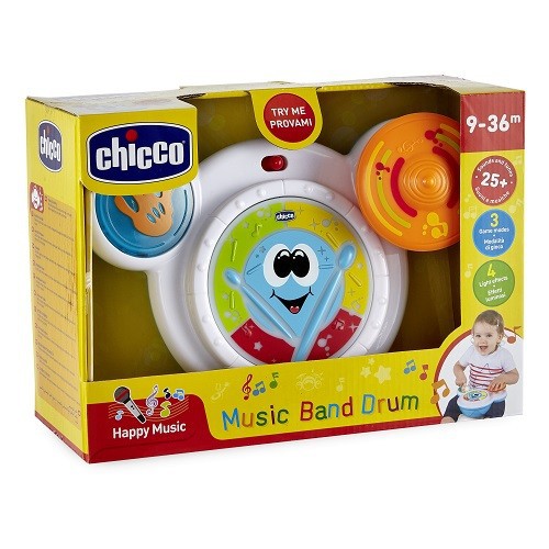 Chicco Music Band Drum / Mainan Drum Anak 9m+