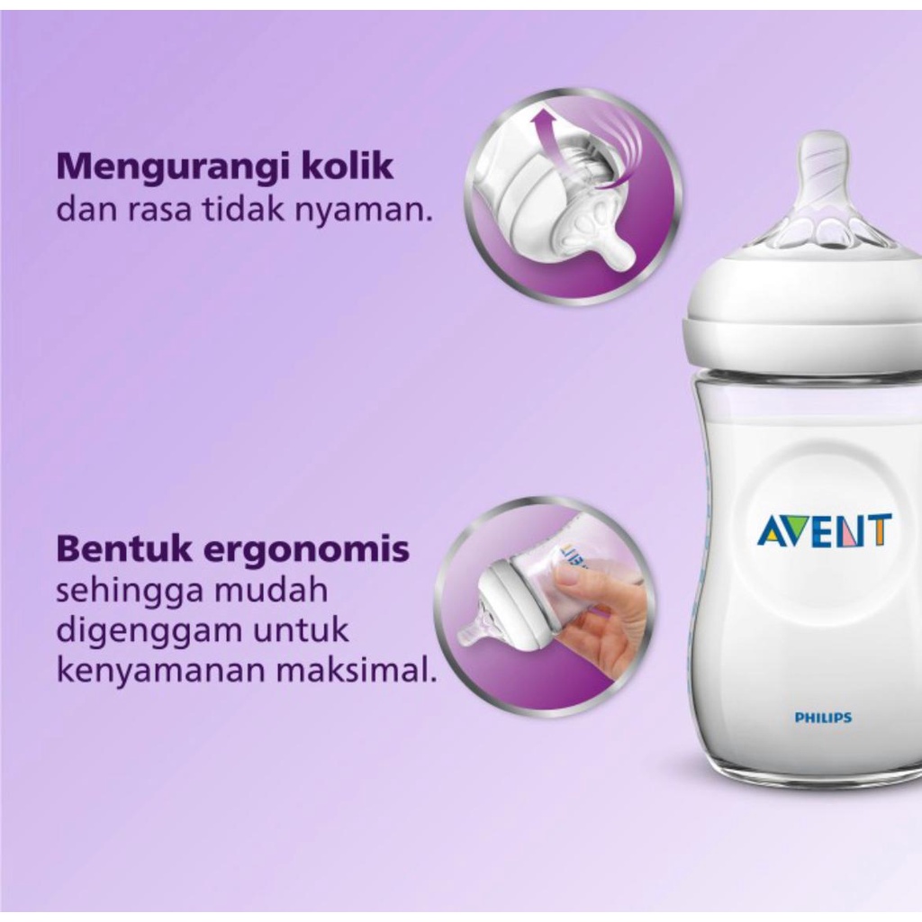 PHILIPS AVENT NATURAL SINGLE BOTTLE 260ML