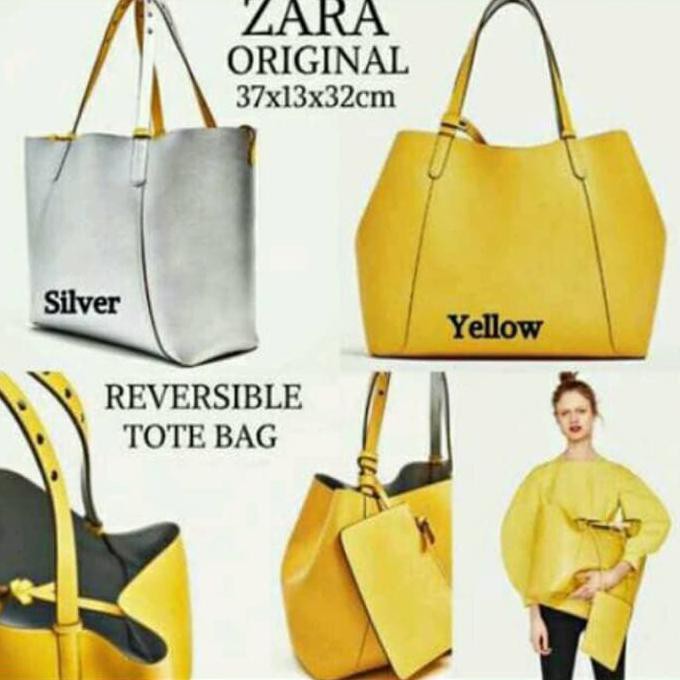 promo promo tas zara ori reversible tote bag original tas zara handbag terbaru
