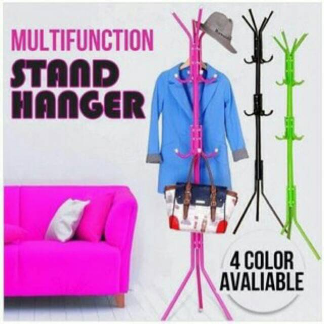 Stand Hanger / Gantungan Tiang Berdiri / Hanger Gantungan  Baju Tas